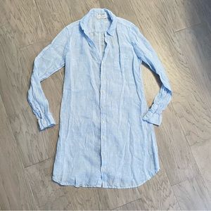 CP Shades The Seaside Linen Button Down Tunic